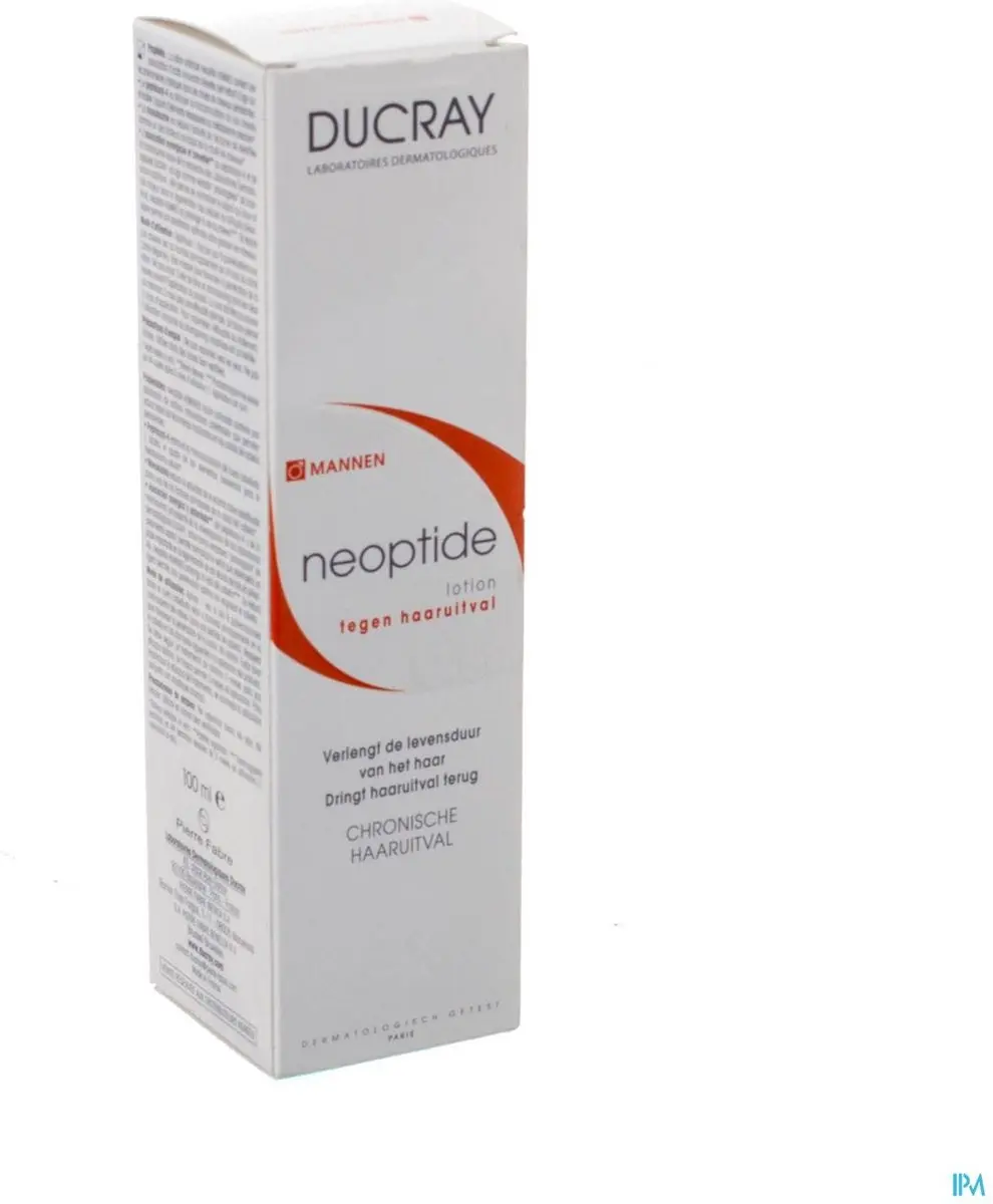 Ducray Neoptide Lotion Haaruitval Mannen 100ml