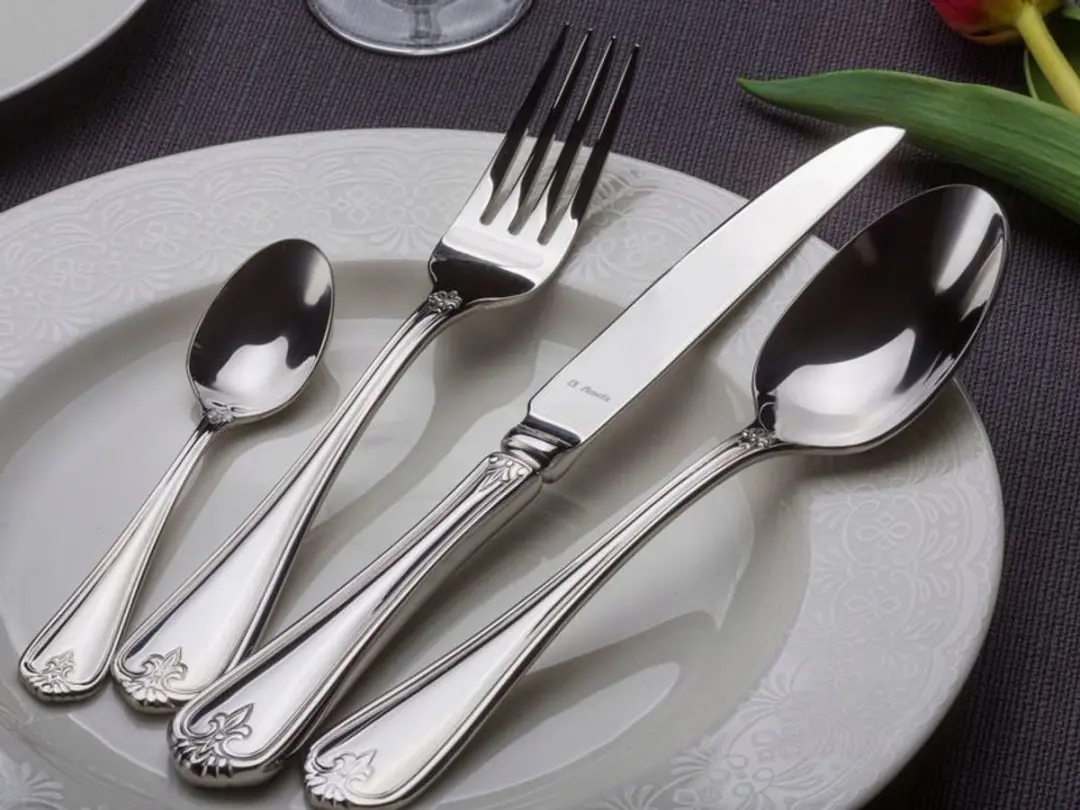 Amefa Duke Lepelset 6-delig - 12,3 cm - Zilver