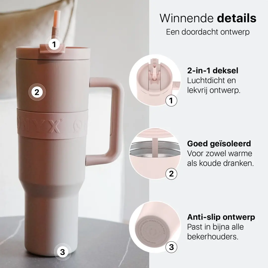 ONYX Drinkfles 1.2L - Candy Pink
