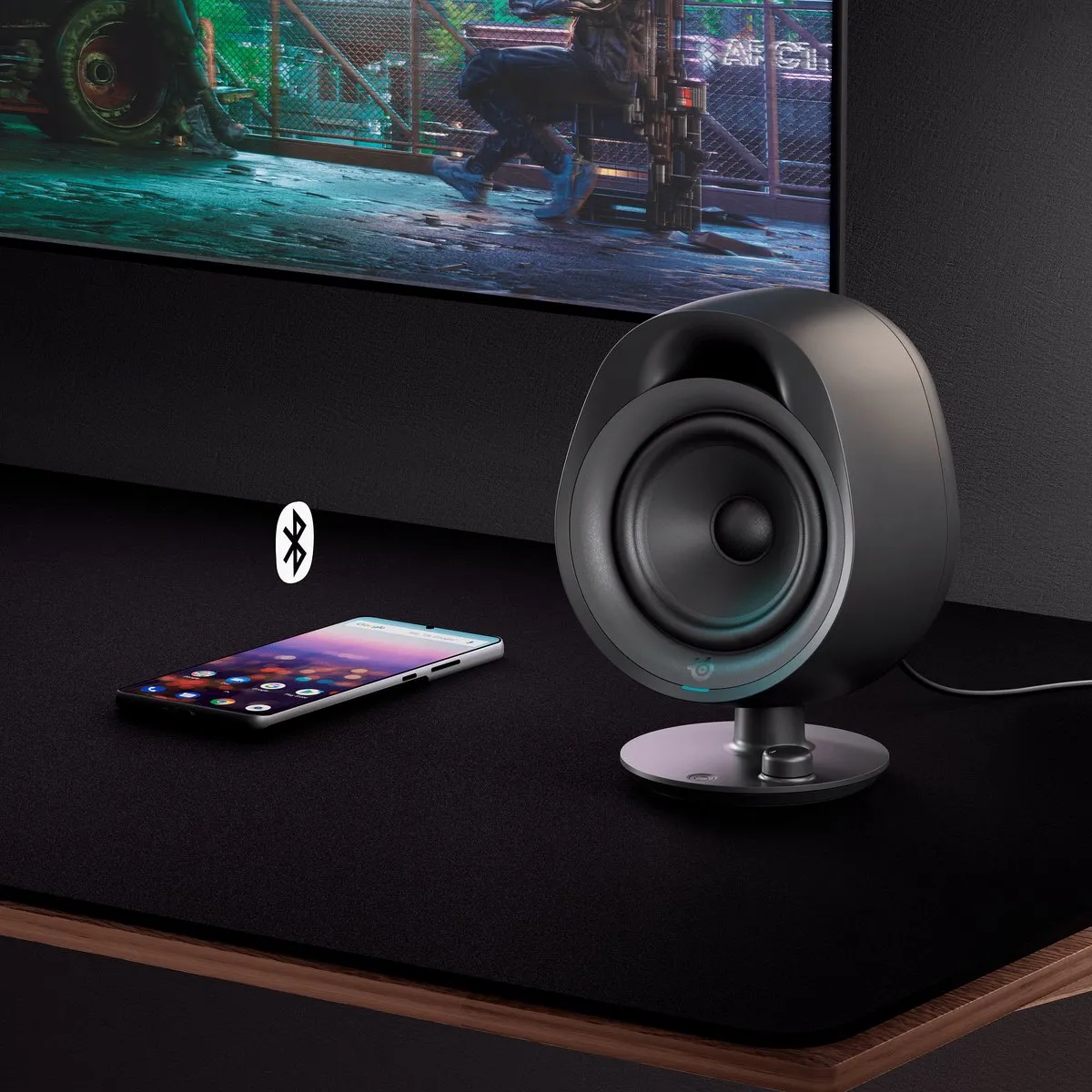 SteelSeries Arena 3 Multimedia Speakers 61536 - 200W - 5.1 - Zwart