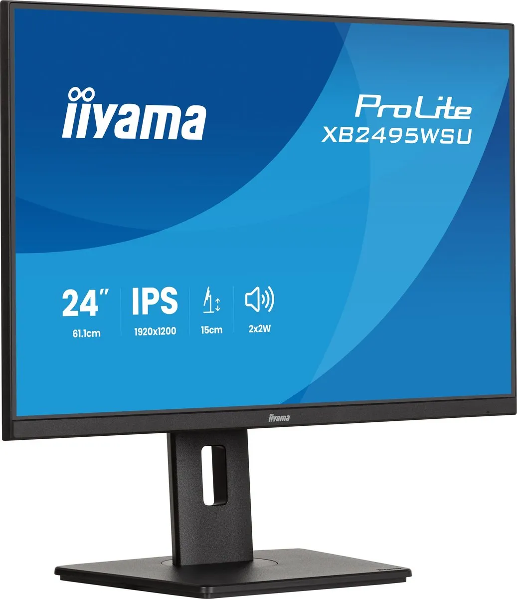 iiyama ProLite XB2495WSU-B1 Monitor 24" Full HD IPS - USB-Hub