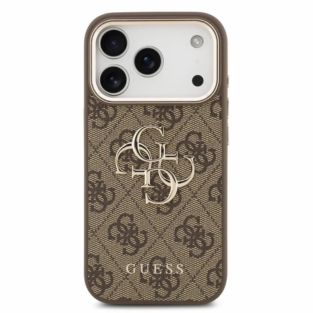 GUESS Telefoonhoesje 15231 - iPhone 17/18 Pro - Polsband - Bruin