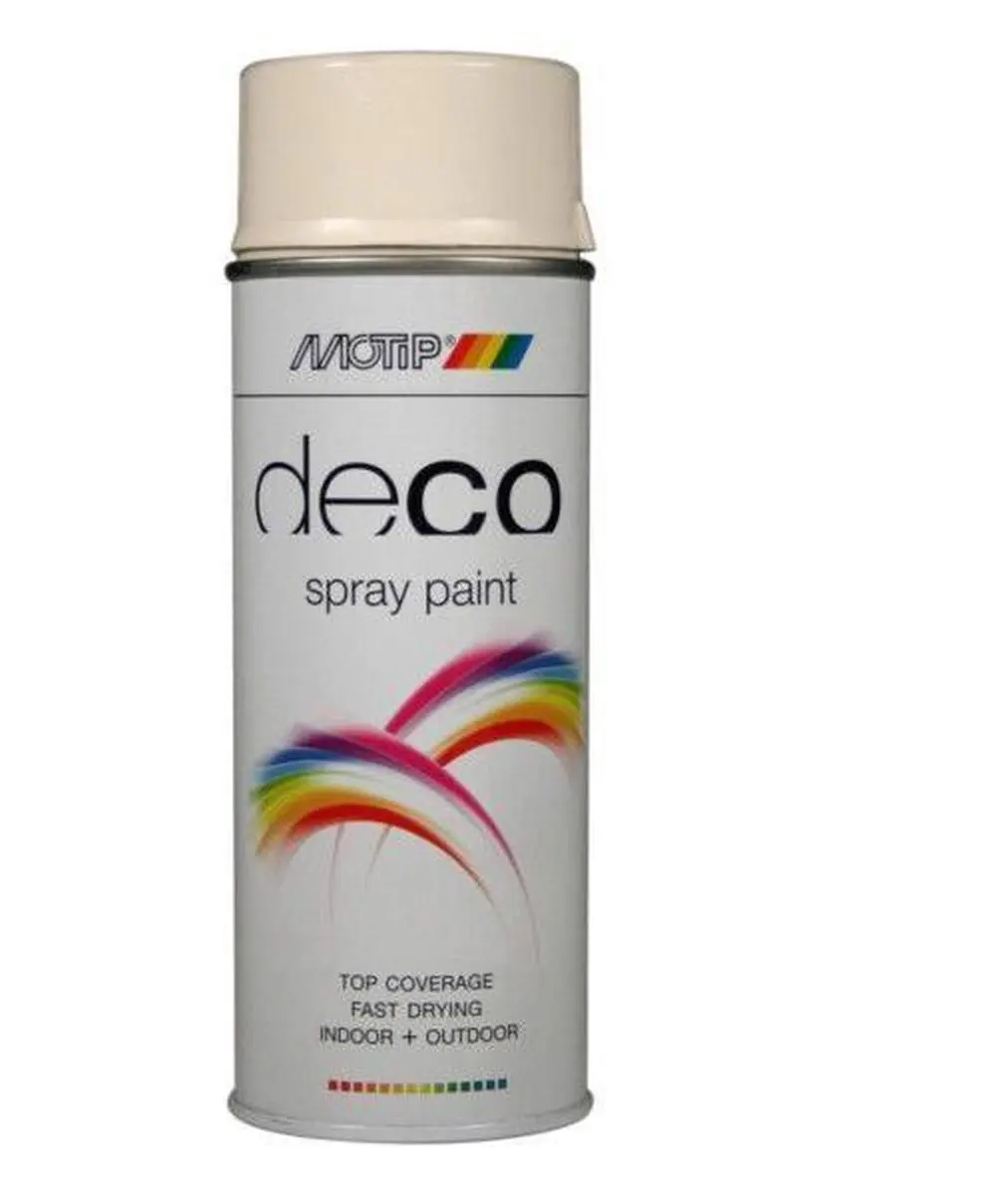 Motip Deco Alkyd Hoogglanslak RAL 9001 - 400ml