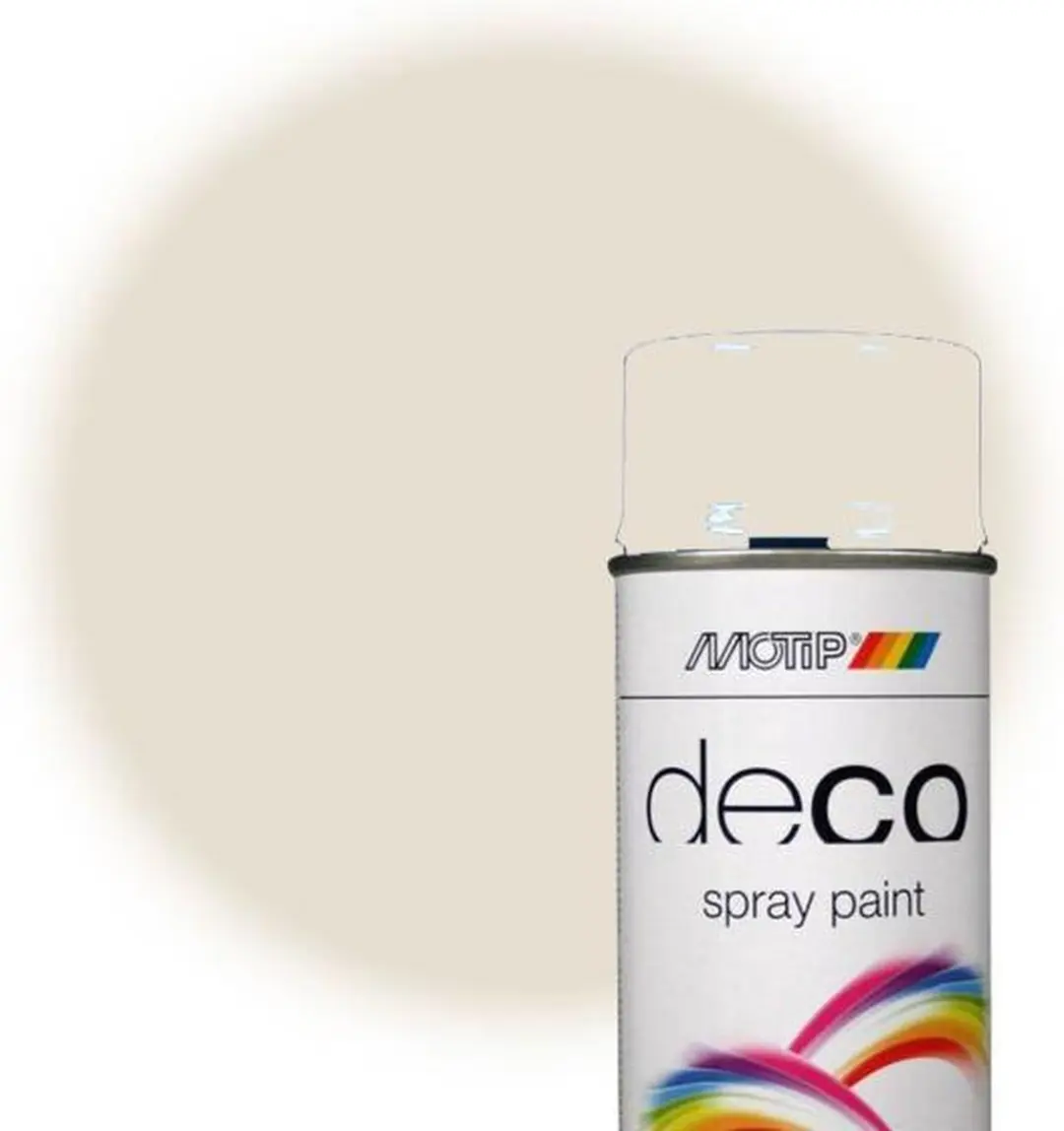 Motip Deco Alkyd Hoogglanslak RAL 9001 - 400ml