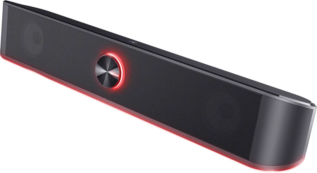 Trust GXT 619 Thorne Soundbar - 12W - RGB Zwart - afbeelding 6 van 6
