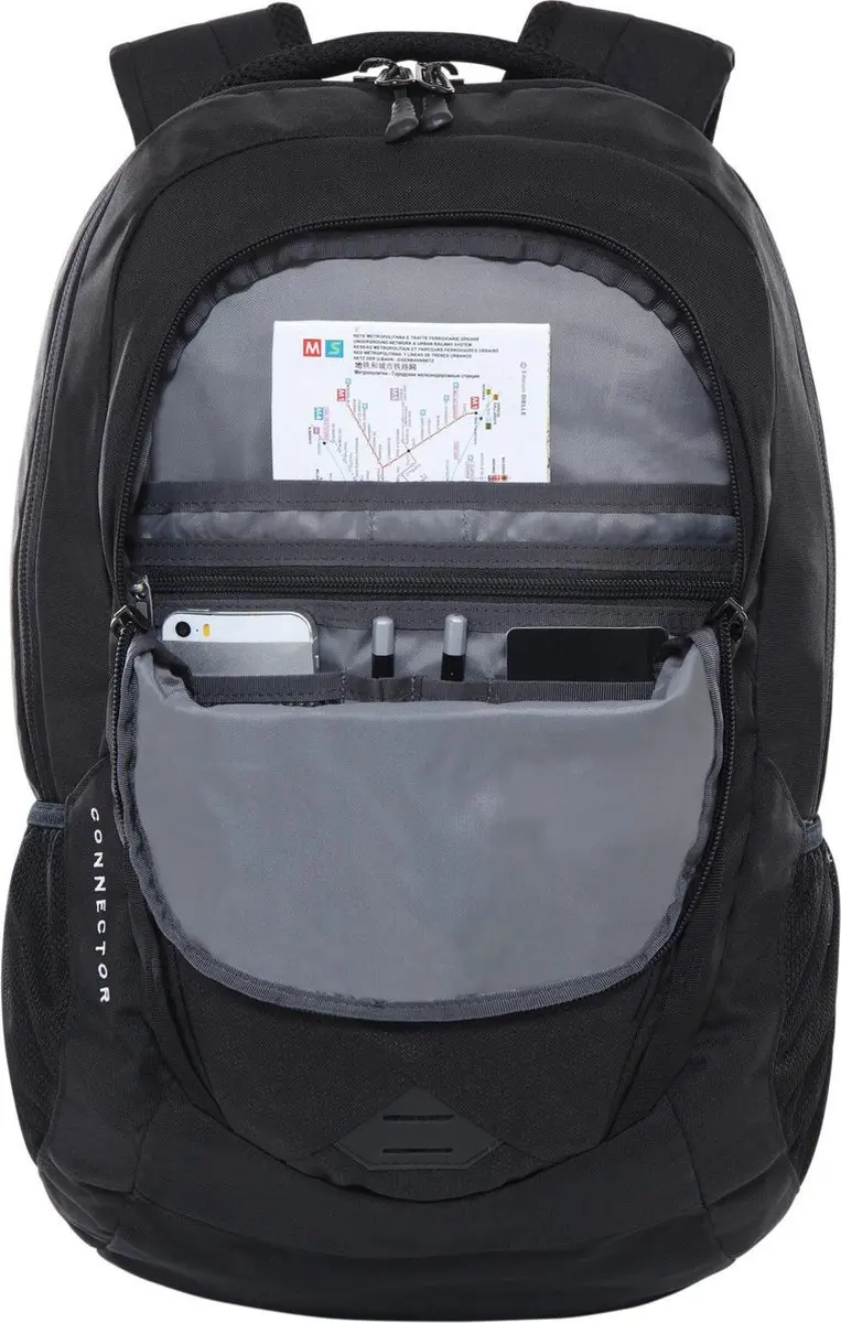 The North Face Connector Heren Rugzak 28L - Zwart - afbeelding 6 van 6