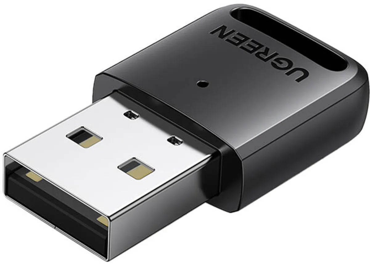 Ugreen CM591 Bluetooth 5.3 USB-adapter - 20m - Zwart