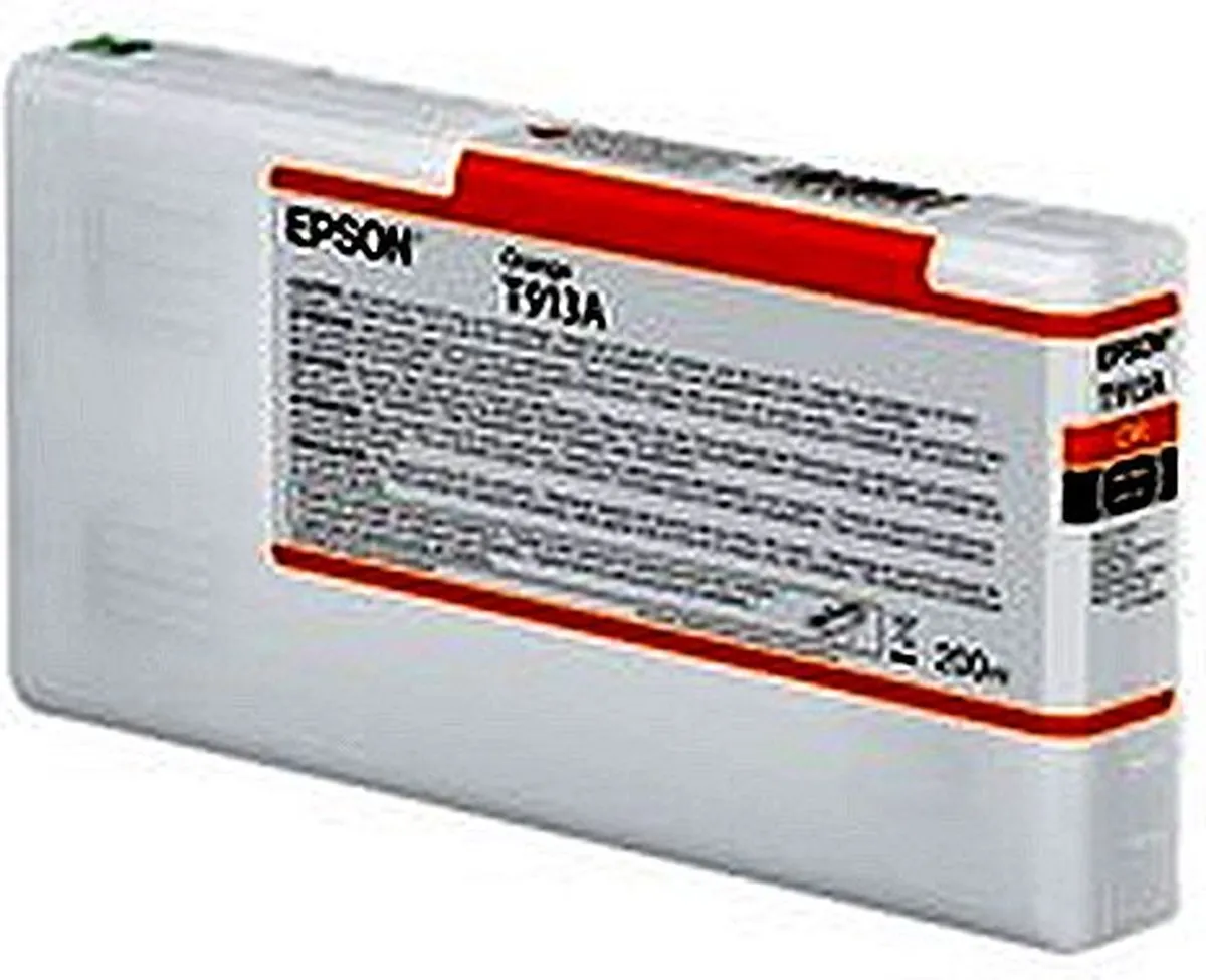Epson C13T913A00 Oranje Inktcartridge 200ml