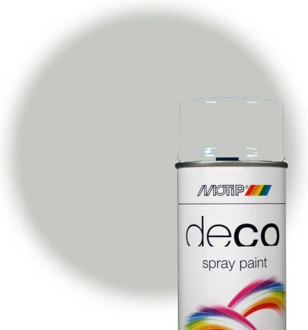 Motip Deco Alkyd Hoogglans Lak RAL 7035 - 400ml - afbeelding 2 van 6
