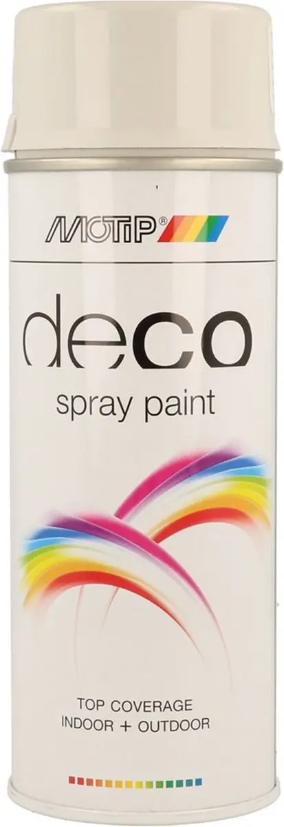 Motip Deco Alkyd Hoogglans Lak RAL 7035 - 400ml - afbeelding 5 van 6