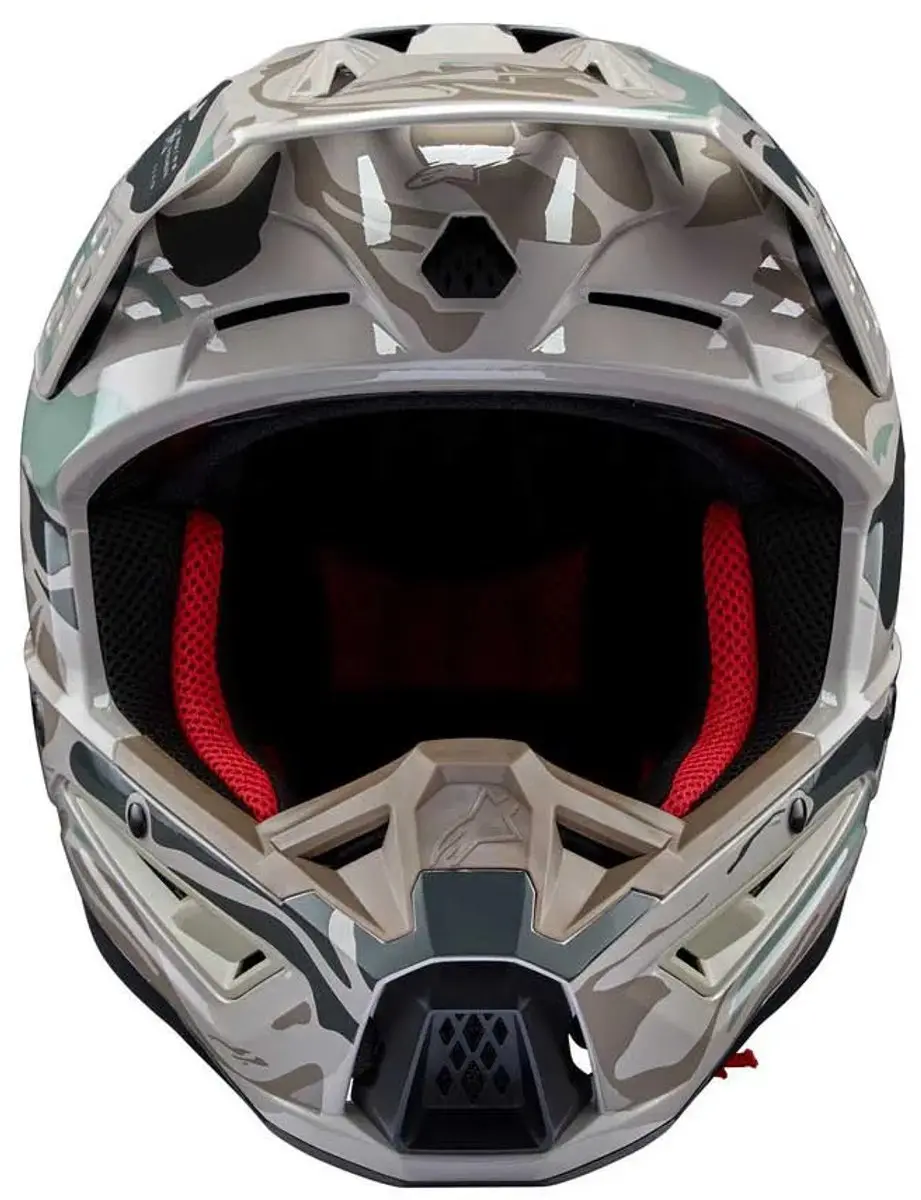 Alpinestars S-M5 Mineral Helm ECE 22.06 - M - Warmgrijs/Celadon