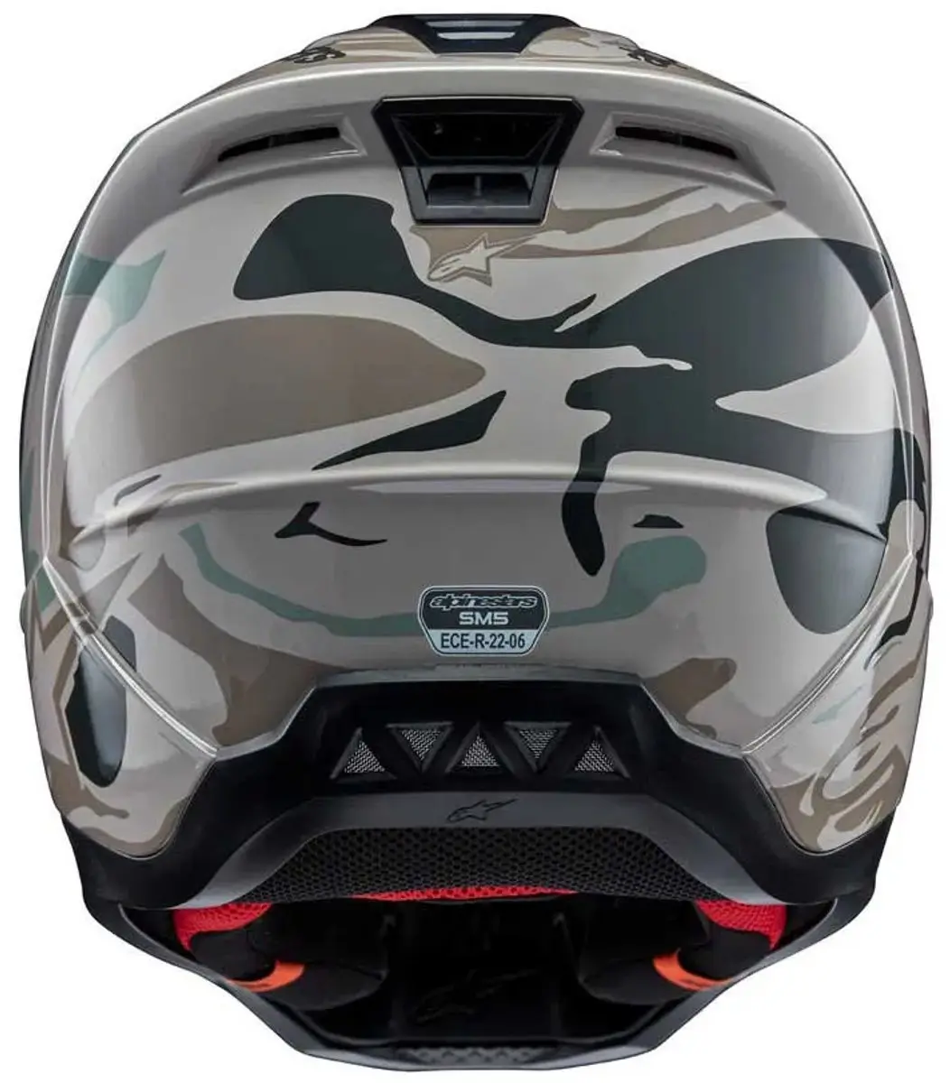 Alpinestars S-M5 Mineral Helm ECE 22.06 - M - Warmgrijs/Celadon