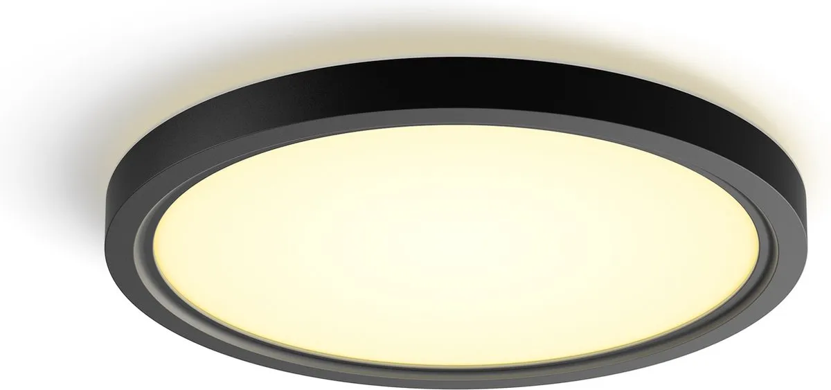 Philips Hue Tento Plafondlamp - Zwart Ø30cm