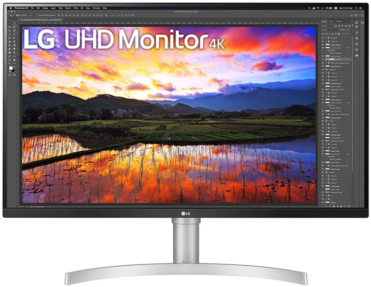 LG UltraFine 32UN650K-W 4K IPS Monitor