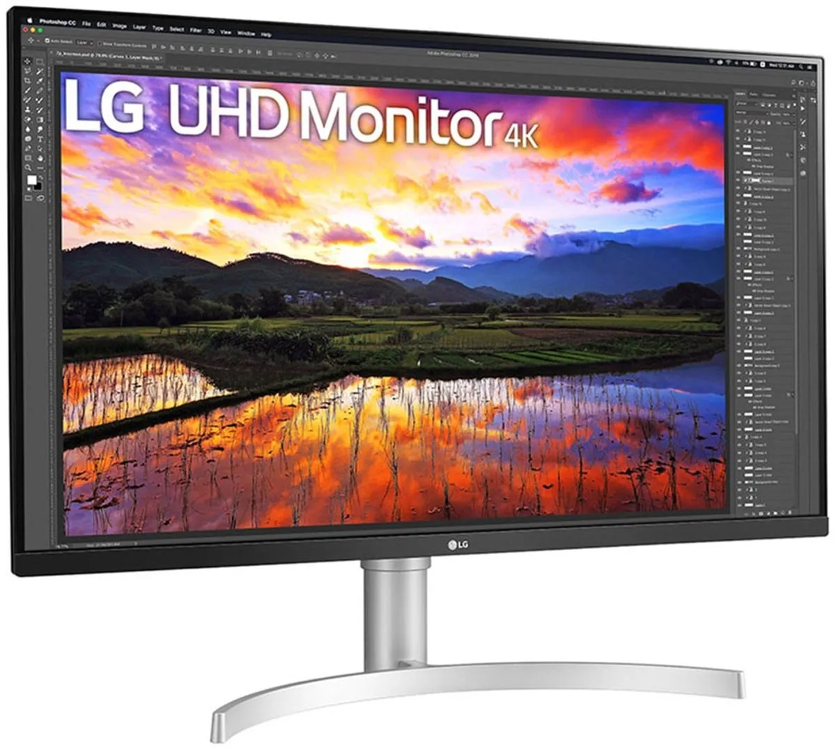 LG UltraFine 32UN650K-W 4K IPS Monitor - 32 inch - 95% DCI-P3