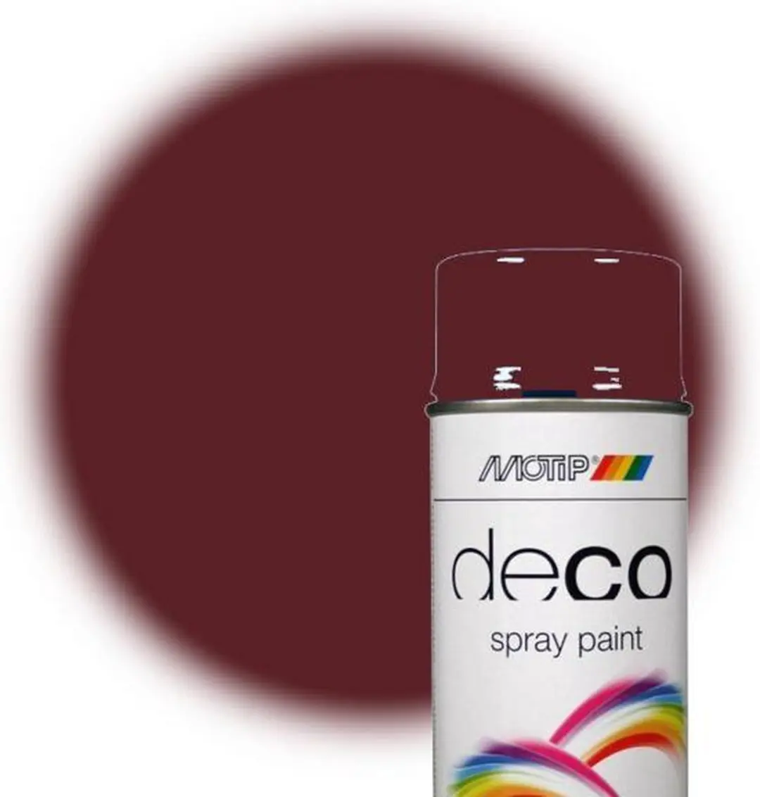 Motip Deco Alkyd Hoogglans Lak RAL 3005 - 400ml