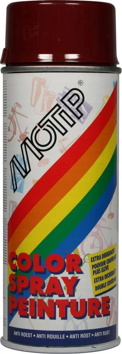 Motip Deco Alkyd Hoogglans Lak RAL 3005 - 400ml