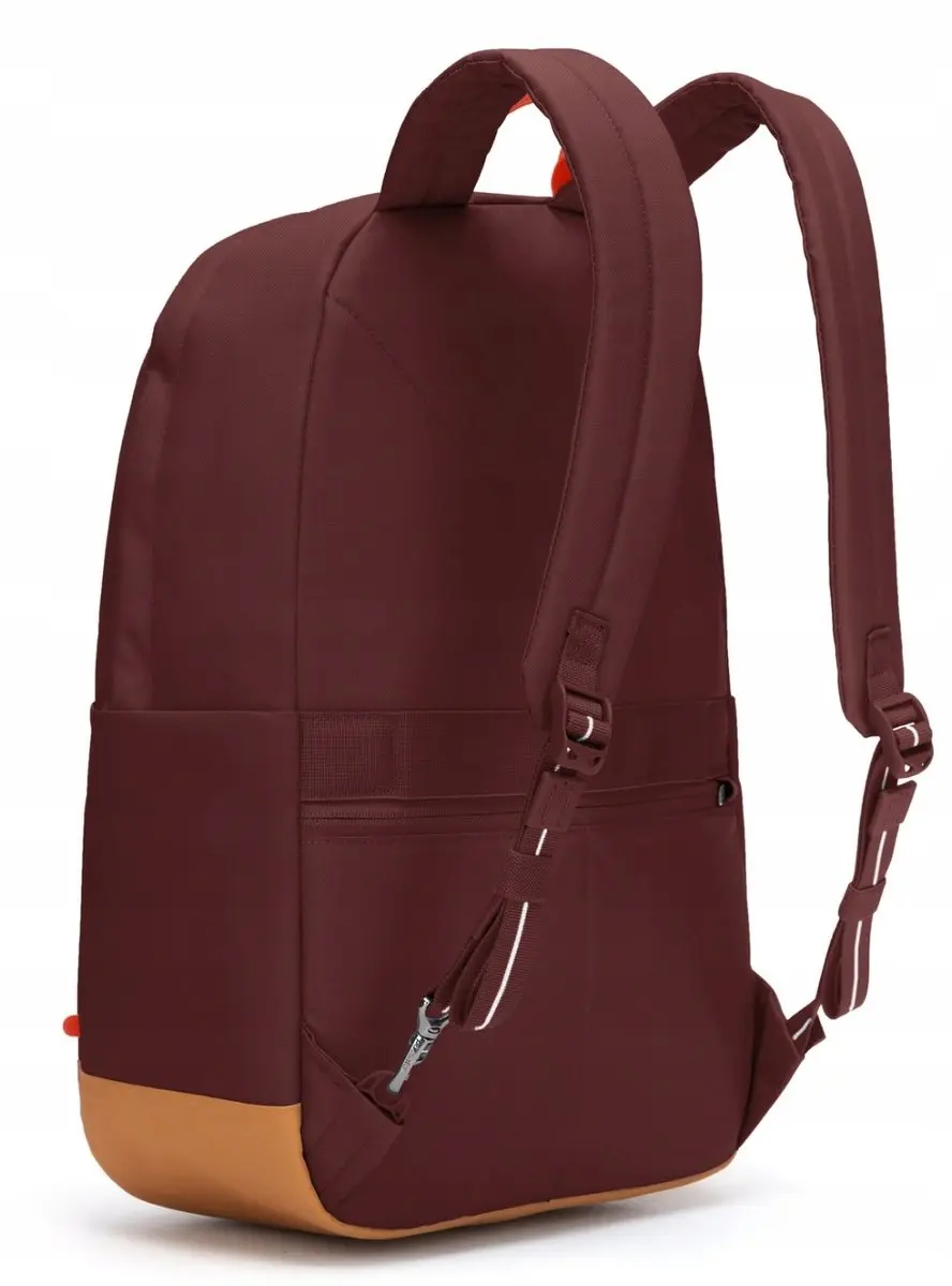 Pacsafe GO Rugzak 25L - Laptop 16" - Anti-diefstal - Donkerrood