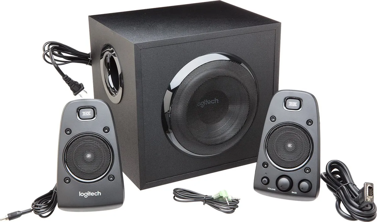 Logitech Z623 2.1 Speakersysteem 200W - Zwart - afbeelding 6 van 6