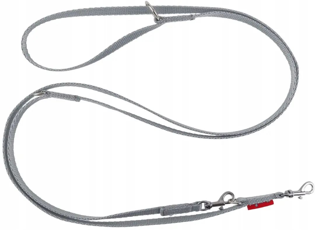 Champion Verstelbare Hondenlijn 225cm - 1cm - Grijs