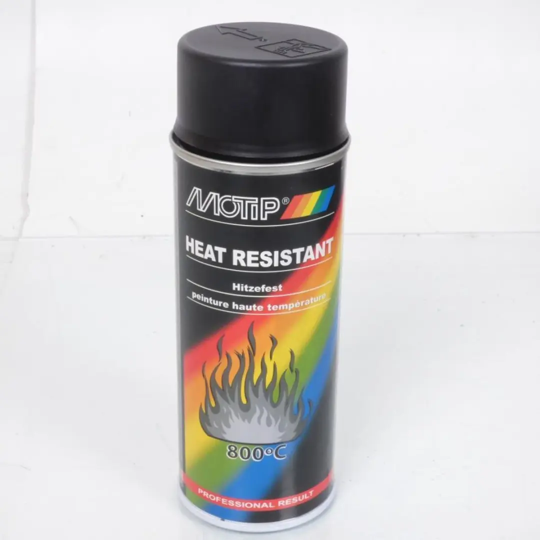 Motip Heat Resistant Spray - 400ml - Zwart