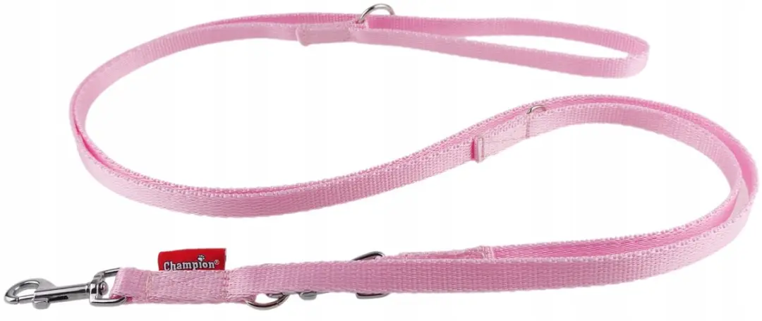 Champion Verstelbare Hondenlijn 225cm - Roze