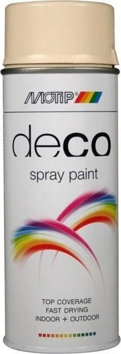 Motip Deco Alkyd Hoogglanslak RAL 1015 Licht Ivoor 400ml