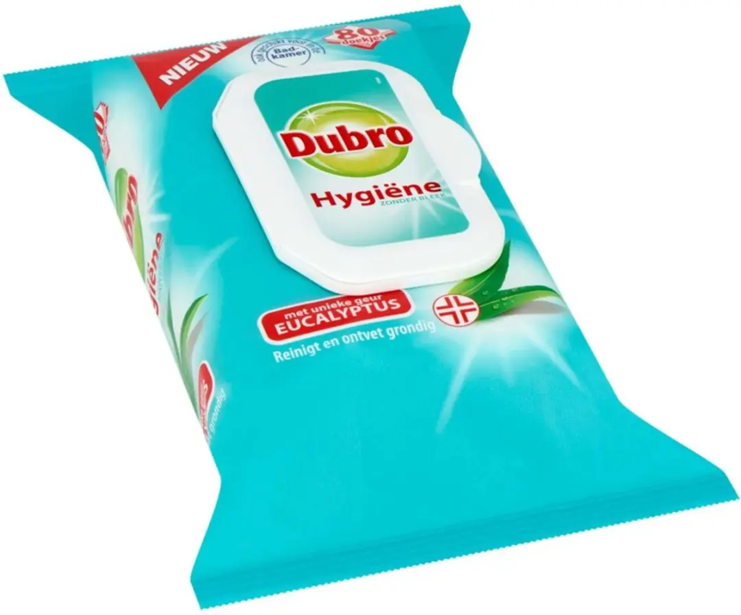 Dubro Hygiene Doekjes Multicolor - 2 Stuks - afbeelding 2 van 4