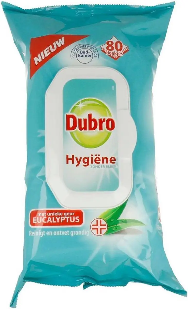 Dubro Hygiene Doekjes Multicolor - 2 Stuks - afbeelding 4 van 4