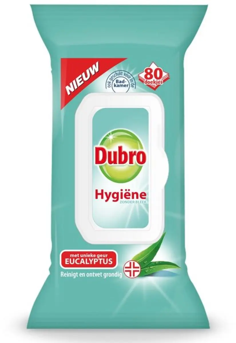 Dubro Hygiene Doekjes Multicolor - 2 Stuks - afbeelding 3 van 4