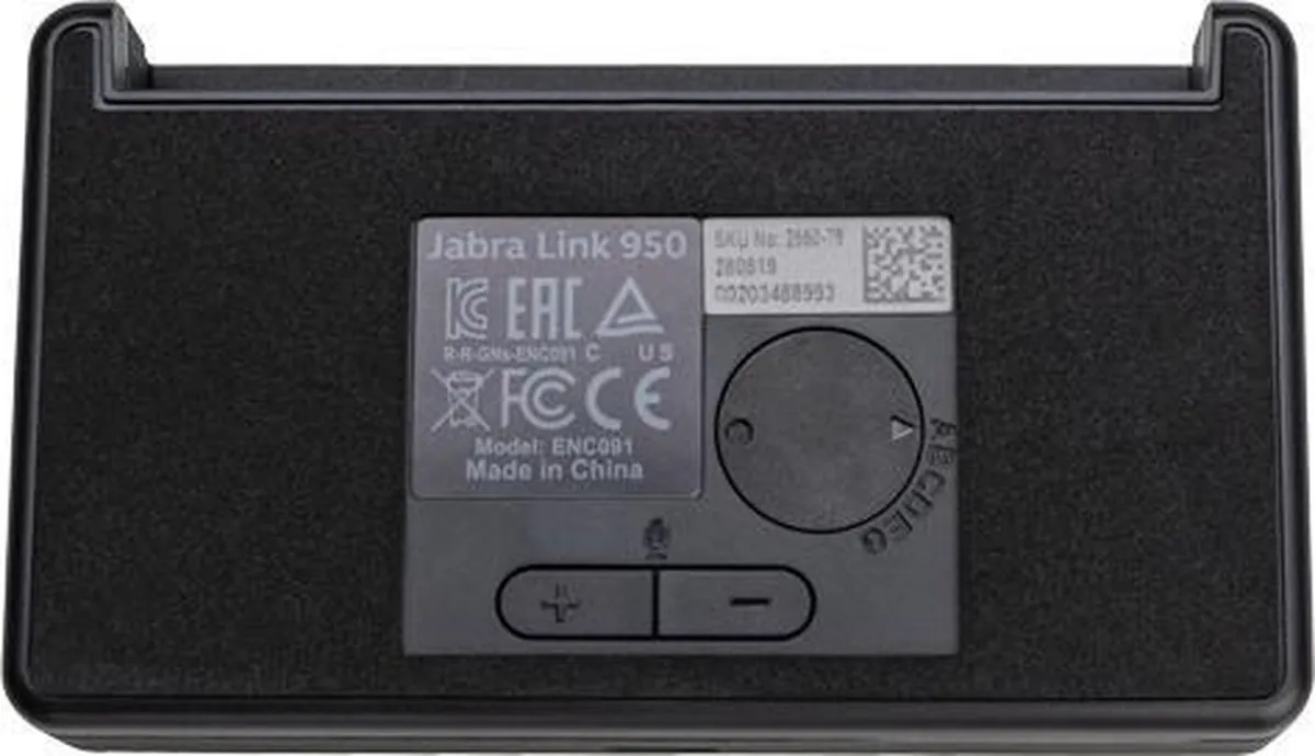 Jabra 1950-79 Interface-adapter - Zwart