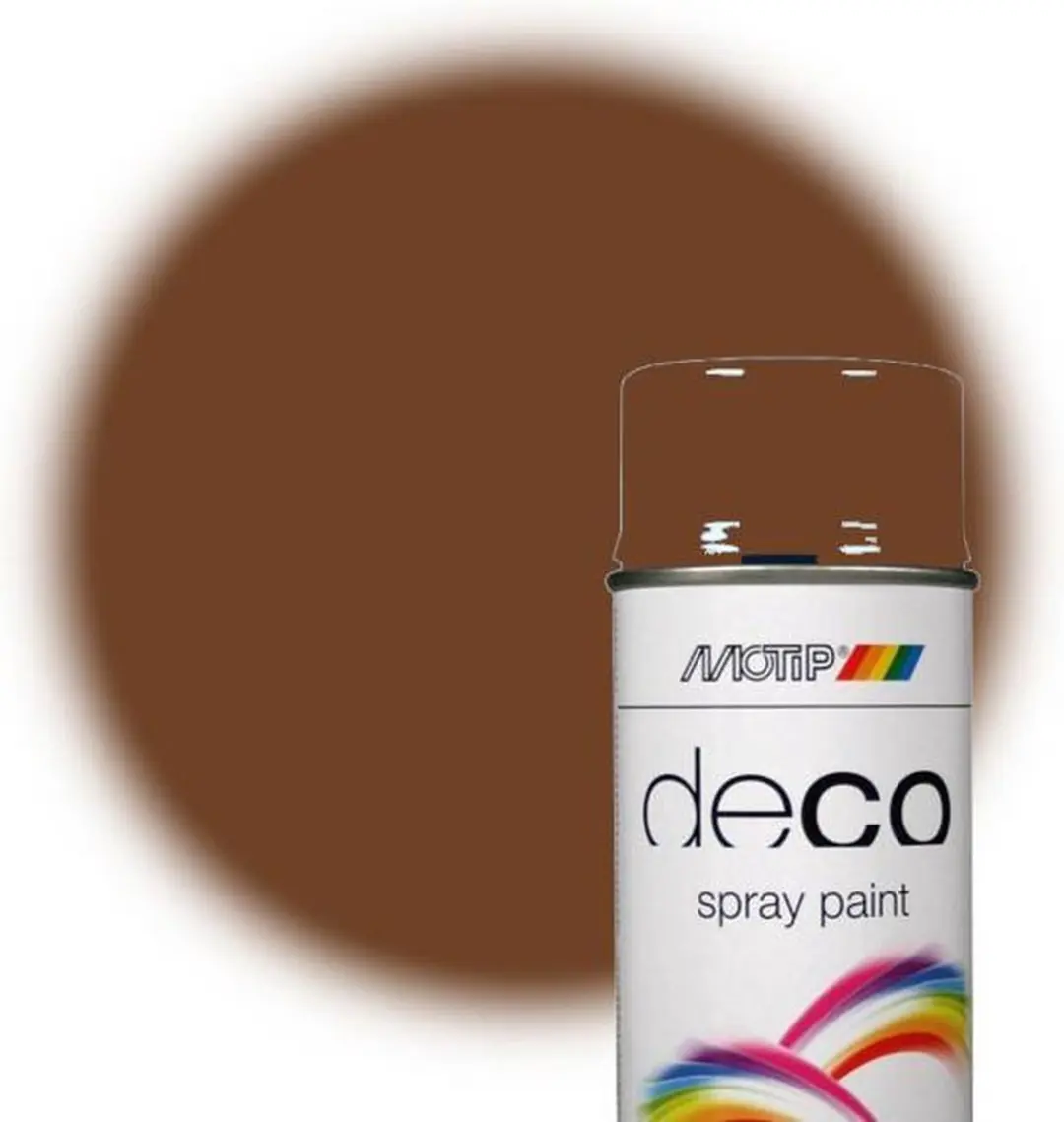 Motip Hoogglans Lak RAL 8007 Reebruin 400ml