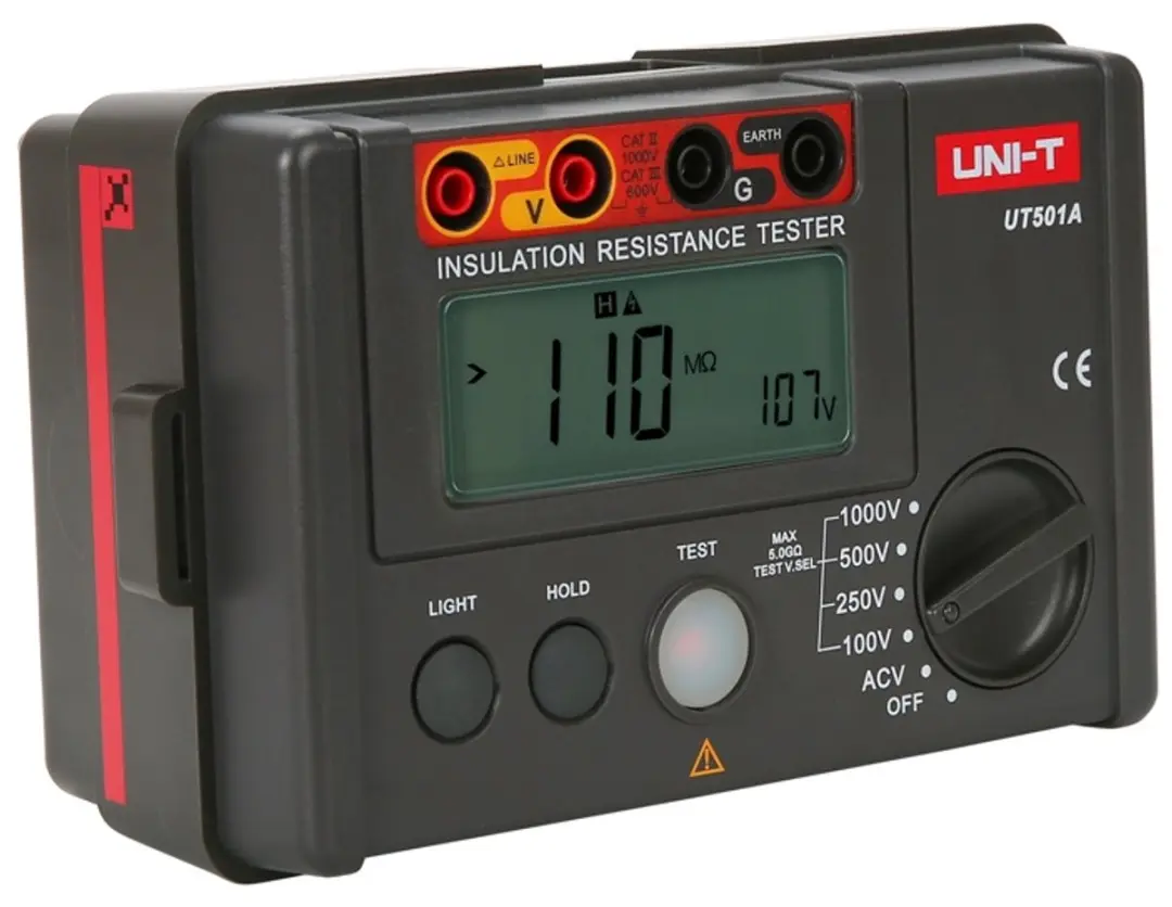 UNI-T UT501A Isolatieweerstandmeter - Transparent - afbeelding 6 van 6