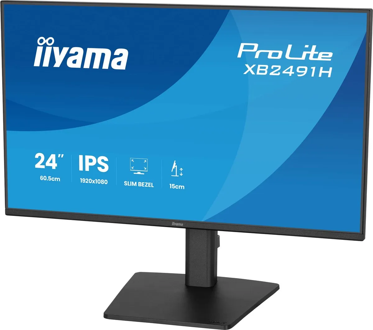 iiyama ProLite XB2491H-B1 Monitor 24" Full HD IPS - Zwart
