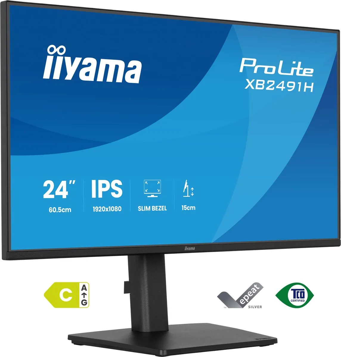 iiyama ProLite XB2491H-B1 Monitor 24" Full HD IPS - Zwart