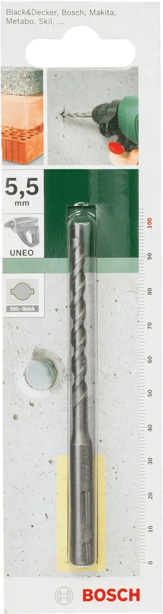 Bosch SDS-Quick Betonboren 5,5 x 100mm - 1 Stuk