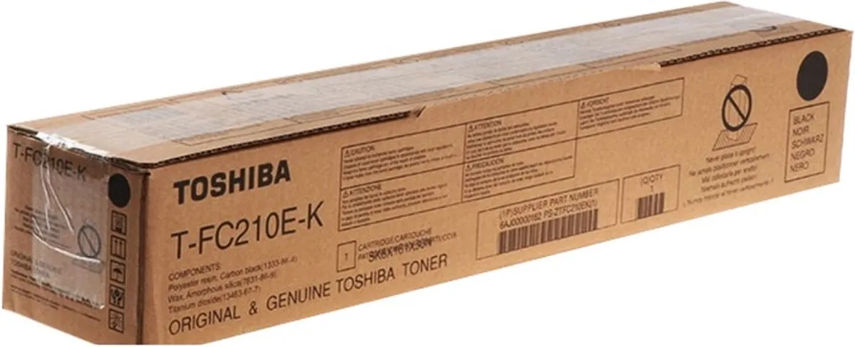 Toshiba T-FC210E-K Tonercartridge - Zwart