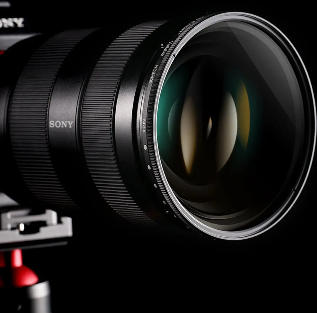 K&F Concept 55mm Variabele ND2-400 Filter - Zwart