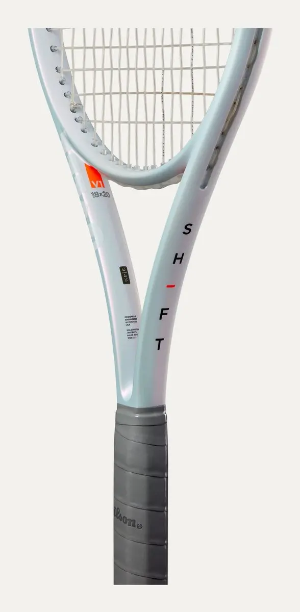 Wilson Shift 99 Pro V1 Tennisracket - L3 Grip - Wit - afbeelding 6 van 6