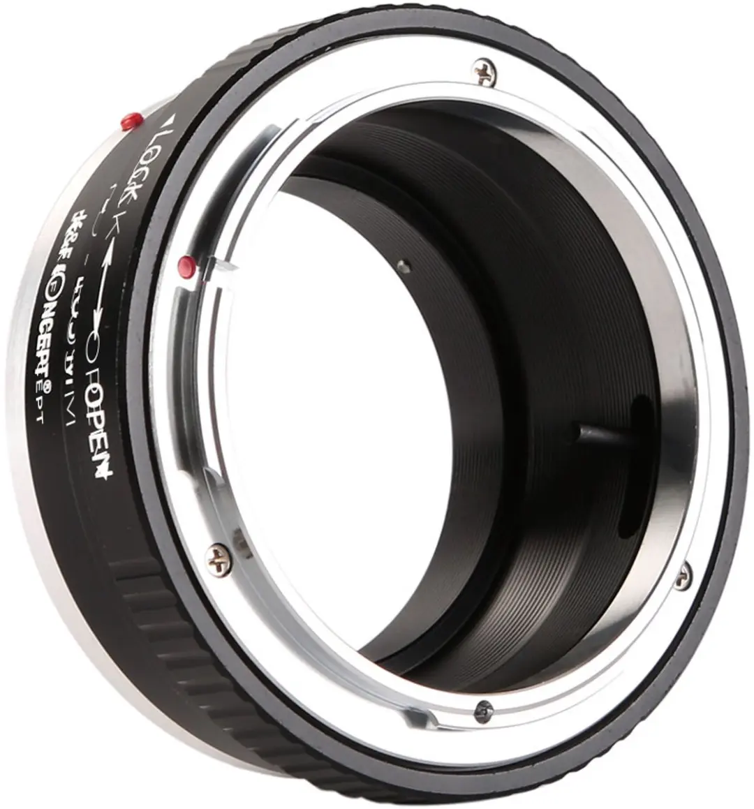 K&F Concept FD-EOS-M Adapter - Canon FD/FL - Zwart