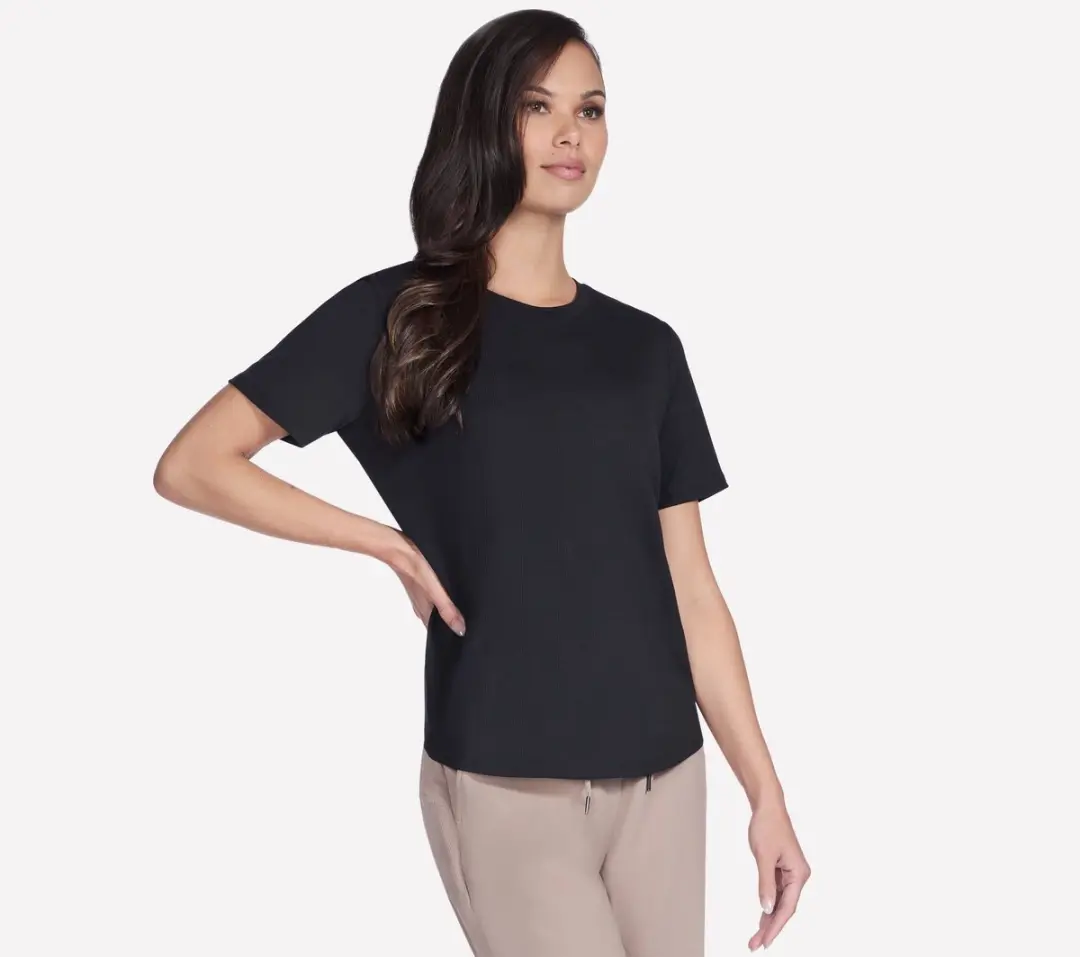 Skechers GoWalk Luxe RIB TEE Dames T-shirt