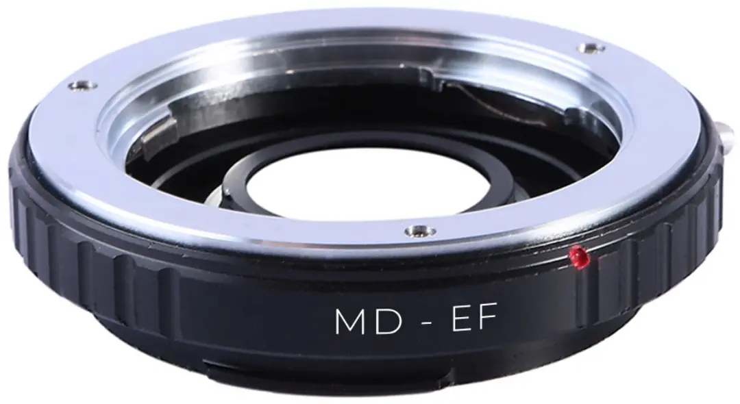 K&F Concept MD-EOS EF Lensadapter Minolta MD - Zwart