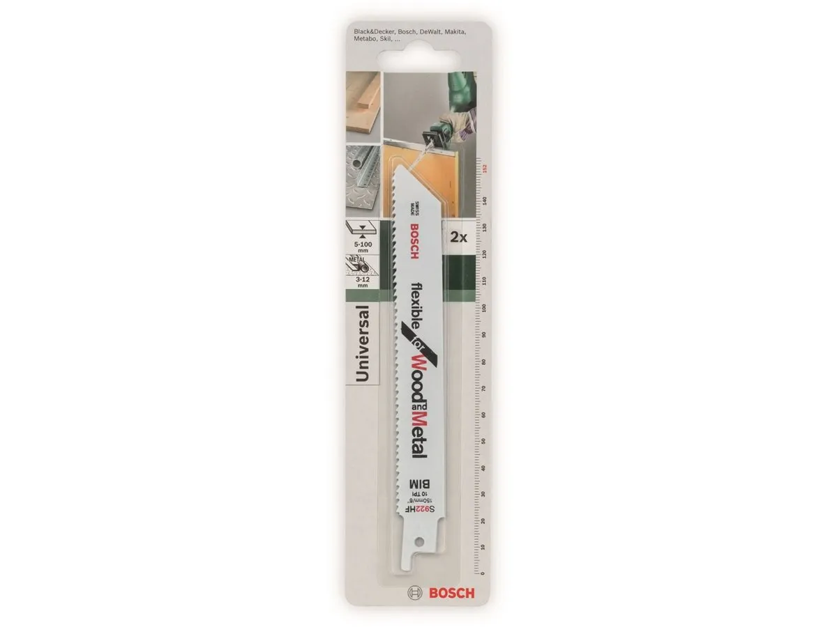 Bosch Reciprozaagblad BIM S 922 HF 150mm - Hout/Metalen