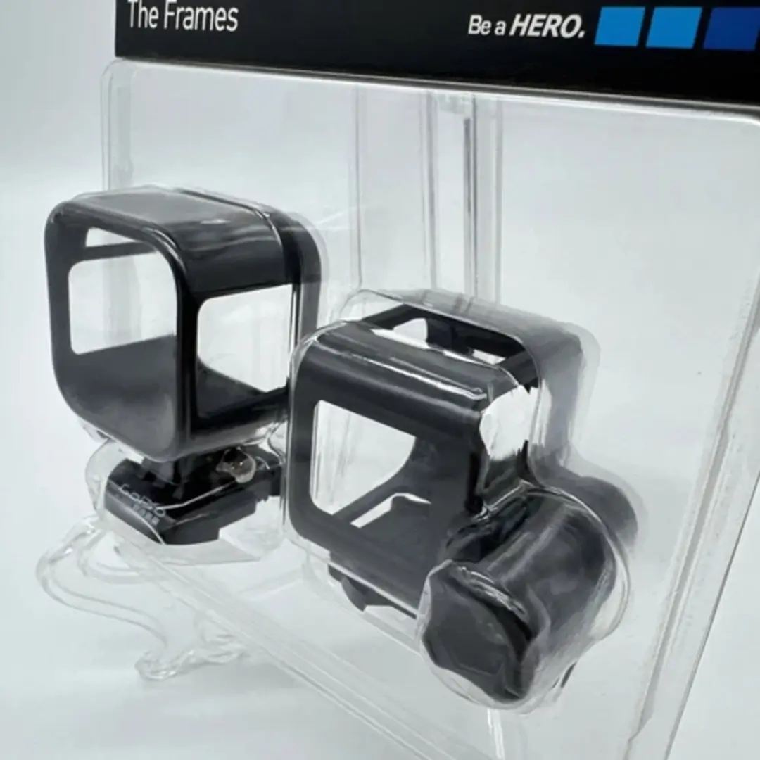 GoPro HERO4/5 Session Helmmontage - Standaard & Plat Frame - Zwart