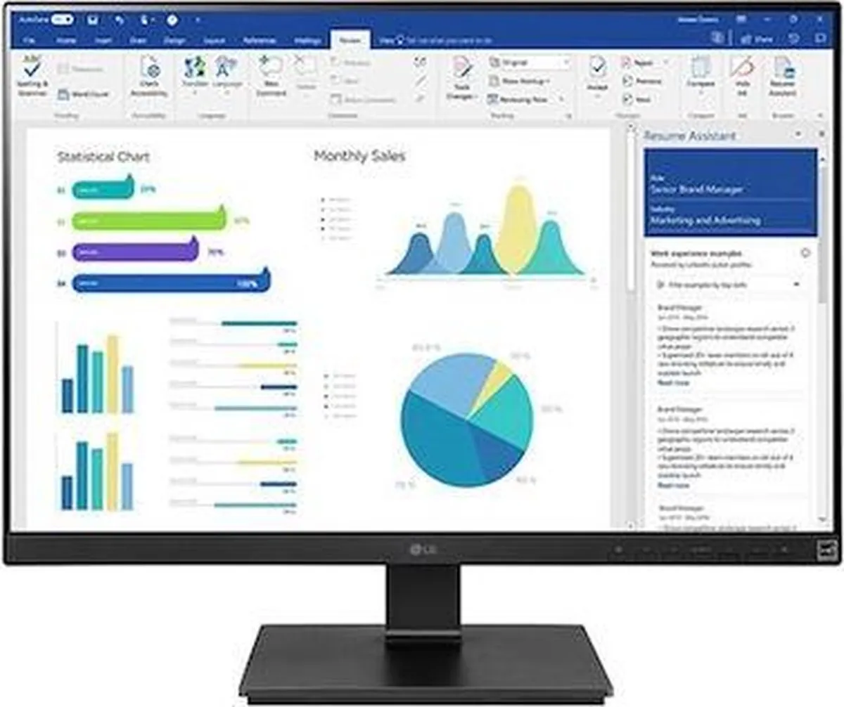 LG 25BL550WY-B Monitor 25"
