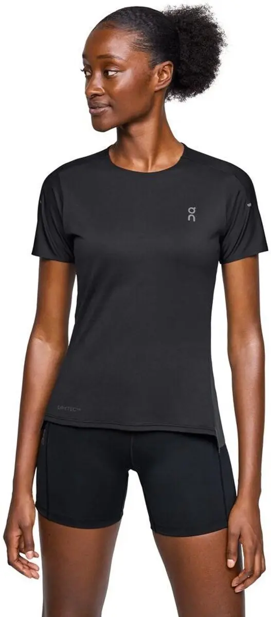 ON Performance T-Shirt Dames M - Zwart/Grijs