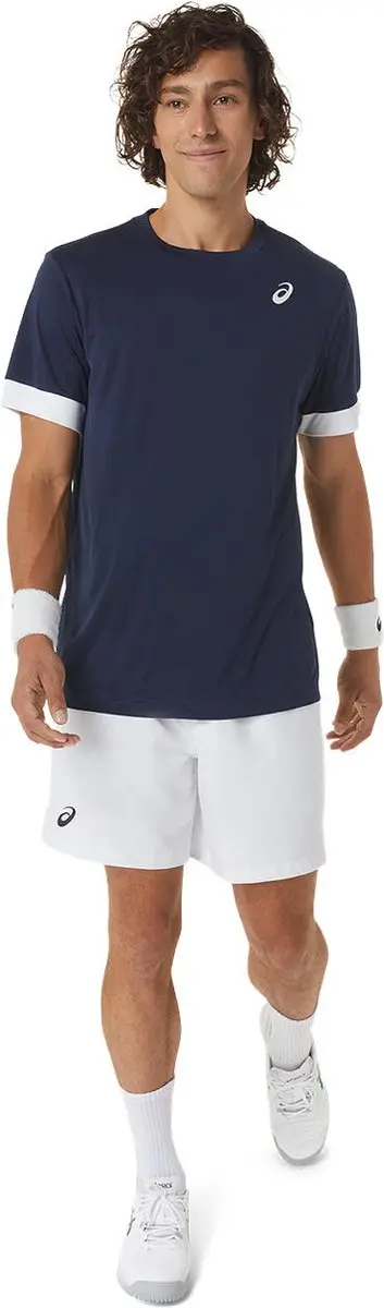 ASICS Short Court 7IN Heren Short - XL - Wit