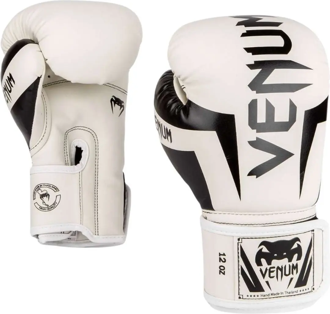Venum Elite Bokshandschoenen 16 oz - Wit/Zwart - afbeelding 6 van 6