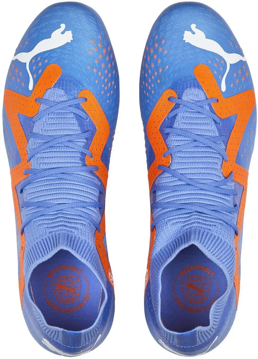 PUMA Future Match FG/Ag Voetbalschoenen - Blauw - Maat 39