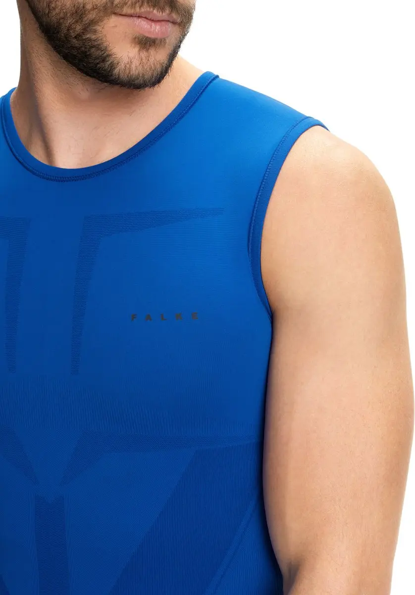 Falke Warm Singlet 39615 - Heren - S - Blauw